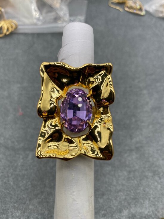 Alexis Bittar Jewelry - Alexis Bittar Candy Collection Large Gemstone Ring Size 7